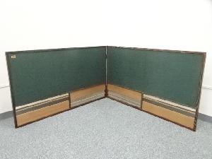 金彩山水文風炉先屏風